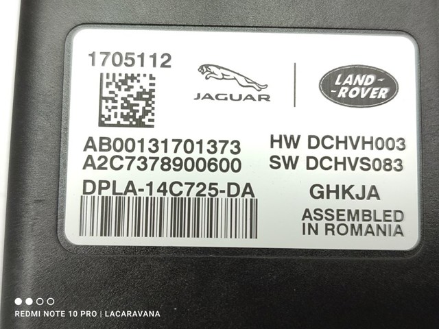 DPLA14C725DA LAND ROVER купить в Житомир