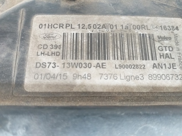DS7313W030AE FORD Фара левая купить в Одесса