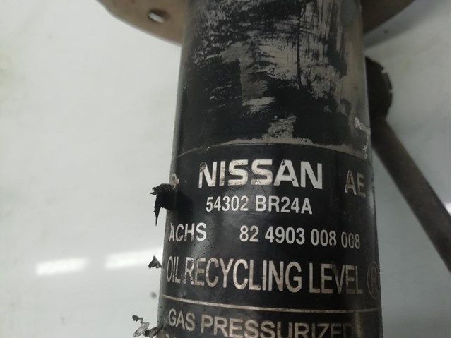 Amplie o amortecedor (suporte) mais cedo. Nada mau. gás. Nissan Qashqai (07-) (AG 14353) Trialli E4302BR24A