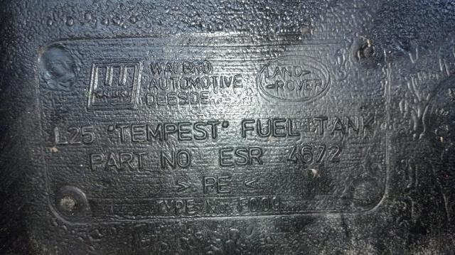 LAND ROVER ESR4672 Бак топливный в наличии Винница