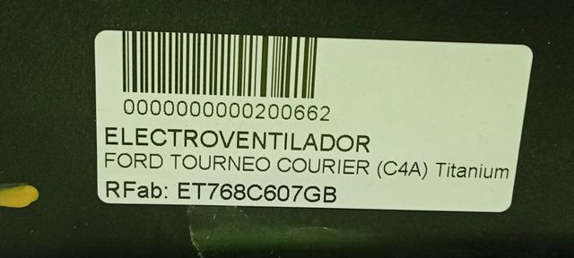 ET768C607GB FORD Электровентилятор охлаждения купить в Павлоград