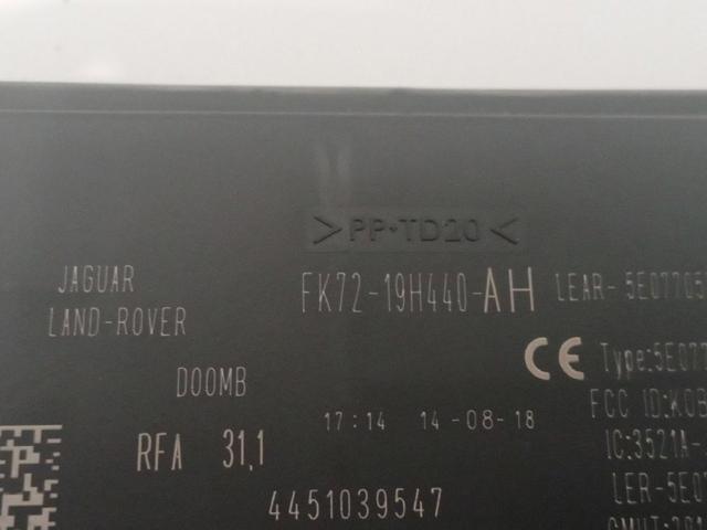 LAND ROVER FK7219H440AH в наличии Полтава
