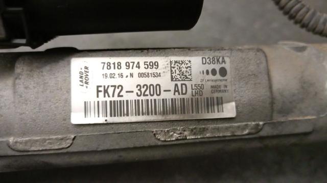 LAND ROVER FK723200AD Рейка рулевая в наличии Павлоград
