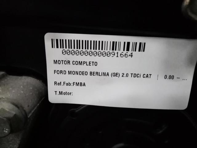 Motor montado Ford Mondeo 3 B4Y