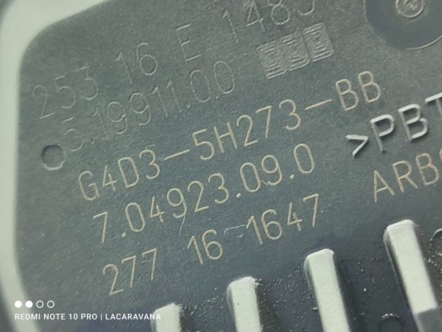 G4D35H273BB LAND ROVER Клапан ЕГР купить в Запорожье