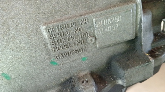 Caixa Automática de Mudança montada BMW 1 F21