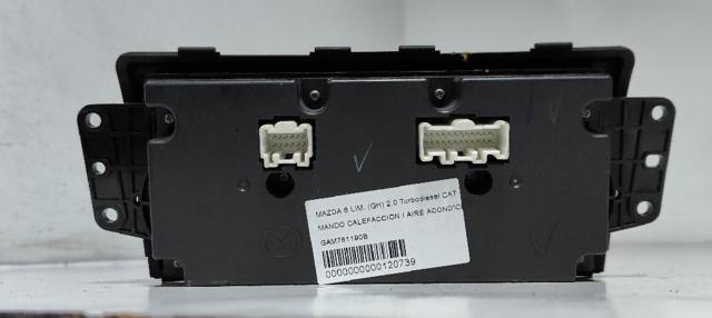 Unidade de controlo dos modos de aquecimento/condicionamento Mazda 6 GH