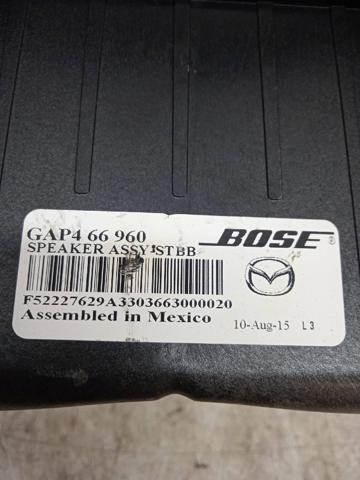GAP466960 MAZDA Сабвуфер купить в Киев
