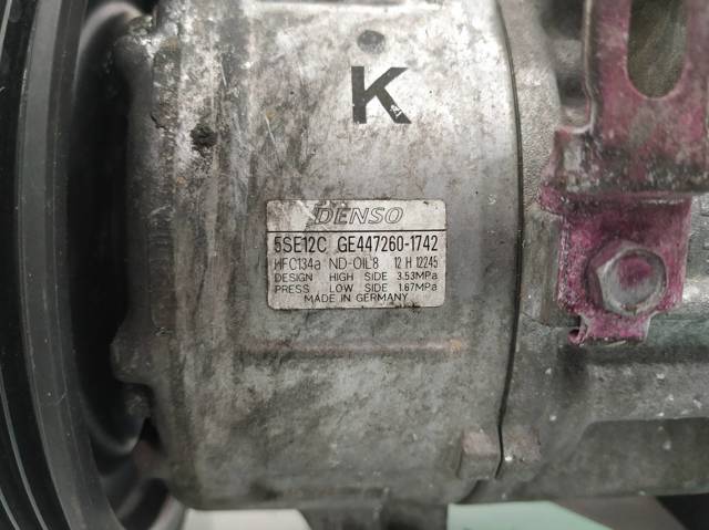 Compressor de aparelho de ar condicionado GE4472601742 TOYOTA