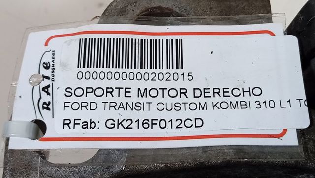 GK216F012CD FORD Подушка (опора) двигателя правая купить в Львов