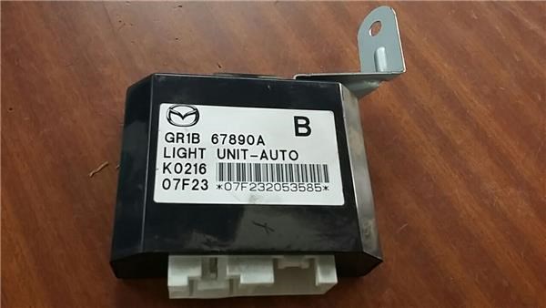 Módulo de direção (Centralina eletrônica) das luzes GR1B67890A Mazda