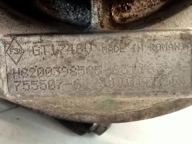 GT1746V RENAULT Турбина купить в Львов