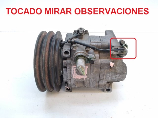Compressor de ar condicionado para Mazda 323 F VI (BJ) (1998-2001) 2.0 TD RF H12A1AA4DM