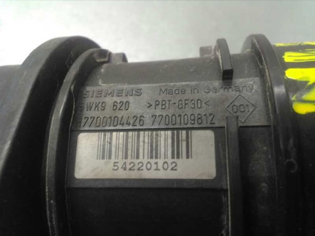 H7700104426 RENAULT Датчик потока (расхода) воздуха, расходомер M.A.F. - (Mass Airflow) купить в Ирпень