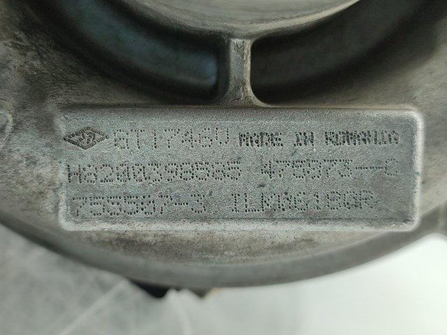 Turbocompressor para Renault Laguna II 1.9 DCI (BG1A, BG1V) F9Q 17 H8200398585