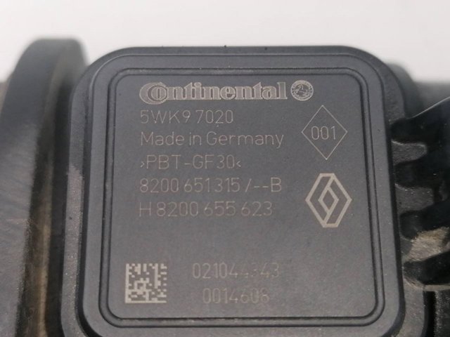 H8200655623 RENAULT Датчик потока (расхода) воздуха, расходомер M.A.F. - (Mass Airflow) купить в Тернополь