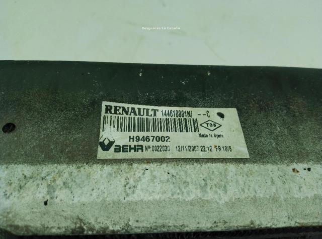 RENAULT H9467002 Интеркулер в наличии Львов