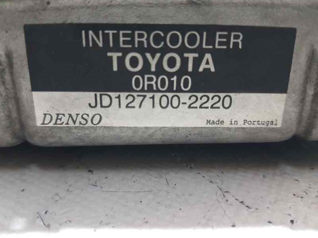 Intercooler para Toyota Avensis Estate Wagon 2.2 D-4D (adt251_) 2ADFTV JD1271002220