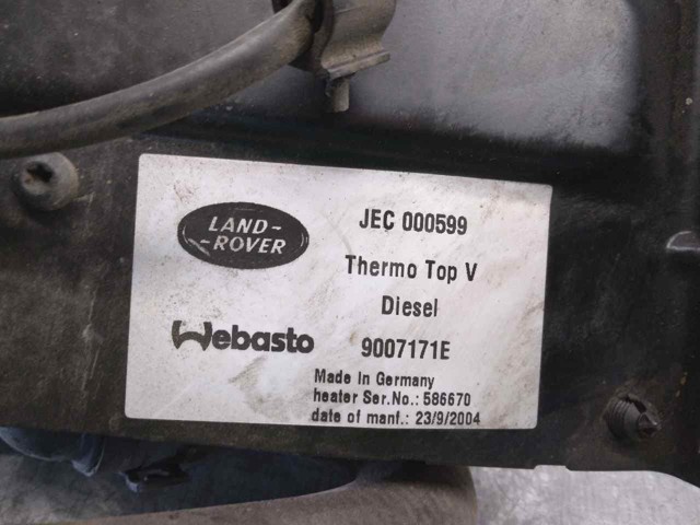JEC000599 LAND ROVER Отопитель автономный купить в Киев