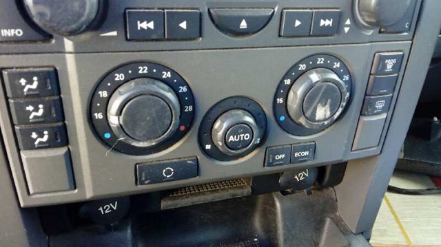 Controle de aquecimento/ar condicionado para Land Rover Discovery IV 2.7 TD 4x4 276DT JFC500930