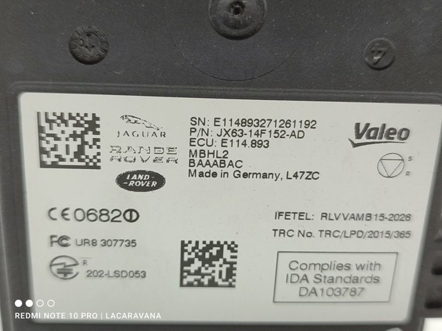 JX6314F152AD LAND ROVER купить в Житомир