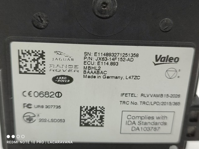 LAND ROVER JX6314F152AD в наличии Житомир