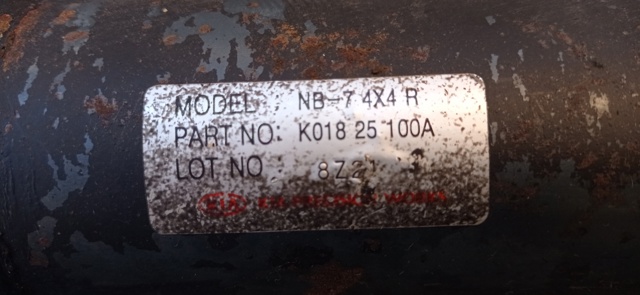 K01825100A HYUNDAI Вал карданный задний, в сборе купить в Харьков
