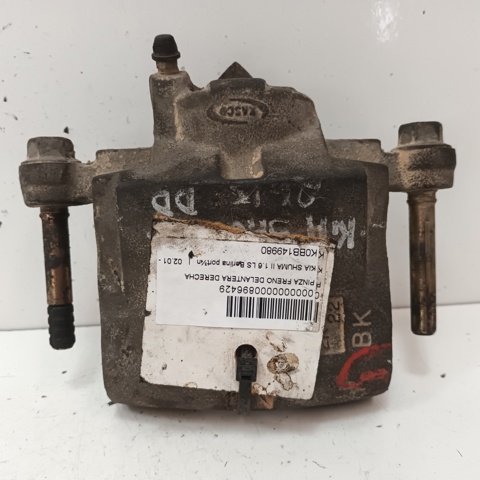 K0BB149980 HYUNDAI Суппорт тормозной передний правый купить в Киев