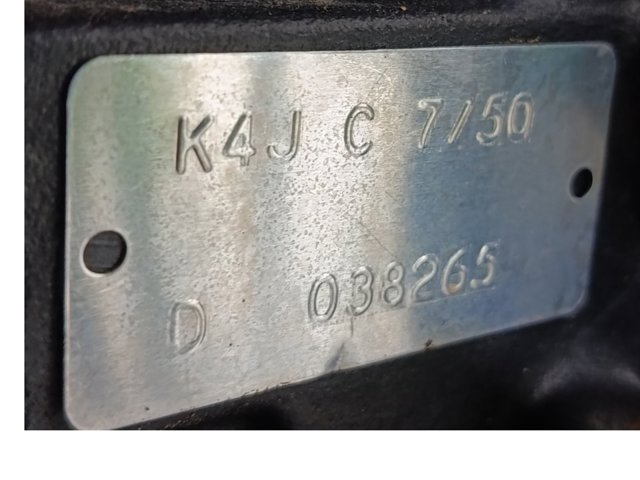 RENAULT K4J750 Двигатель в наличии Днепр