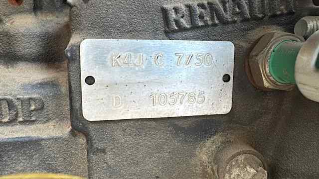 K4J750 RENAULT Двигатель в сборе купить в Ровно