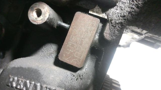 RENAULT K4M9766 Двигатель в сборе в наличии Черкассы