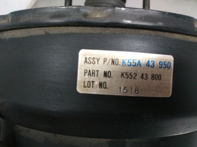 HYUNDAI K55A43950 Усилитель тормозов (вакуумный) в наличии Николаев