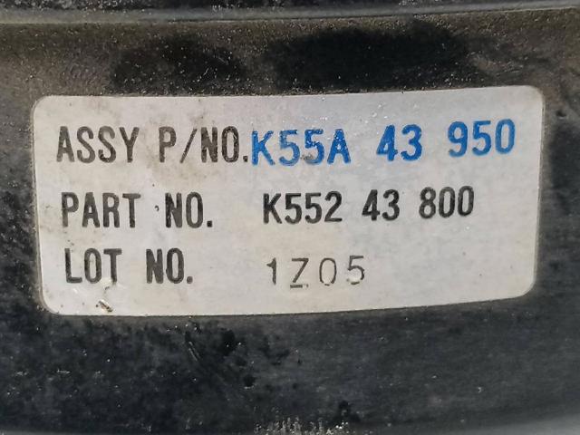 K55A43950 HYUNDAI Усилитель тормозов (вакуумный) купить в Ровно