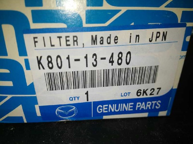 Filtro de combustível K80113480 Mazda