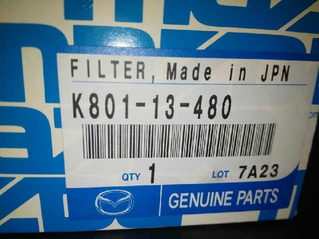 Filtro de combustível K80113480 Mazda