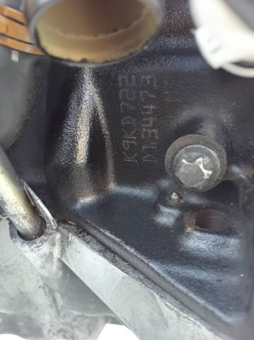 K9K722 RENAULT Двигатель в сборе купить в Ирпень