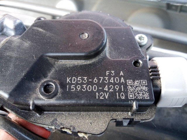 Motor de limpador pára-brisas do pára-brisas KD5367340A Mazda