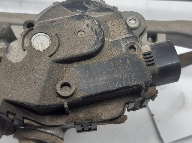 Motor de limpador pára-brisas do pára-brisas KD5367340C Mazda
