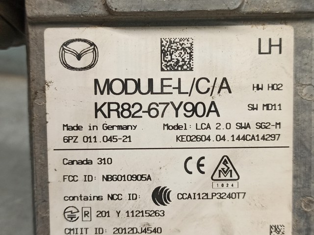 KR8267Y90A MAZDA купить в Львов
