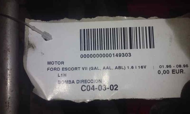 Motor montado Ford Escort 7 ALL