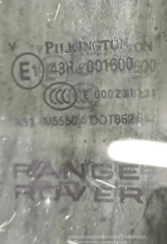 LR043951 Стекло двери задней правой купить Полтава