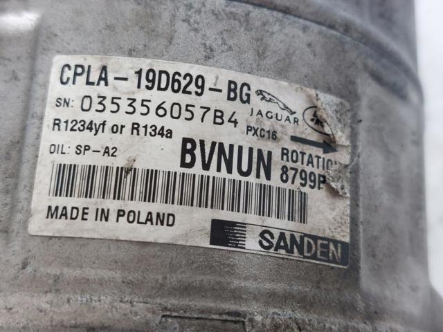 LR068128 LAND ROVER Компрессор кондиционера купить в Львов