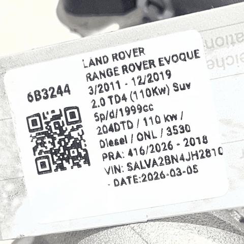 LR094424 LAND ROVER Турбина купить в Запорожье