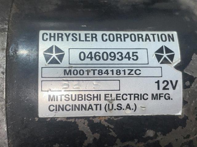 M001T84181ZC CHRYSLER Стартер купить в Одесса
