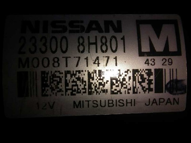 Motor de arranque para Nissan X-Trail (T30) Comfort YD22 M008T71471