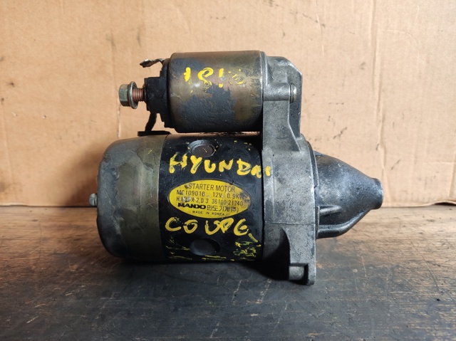 Motor arranque para hyundai coupe (rd)  4ed MC109018