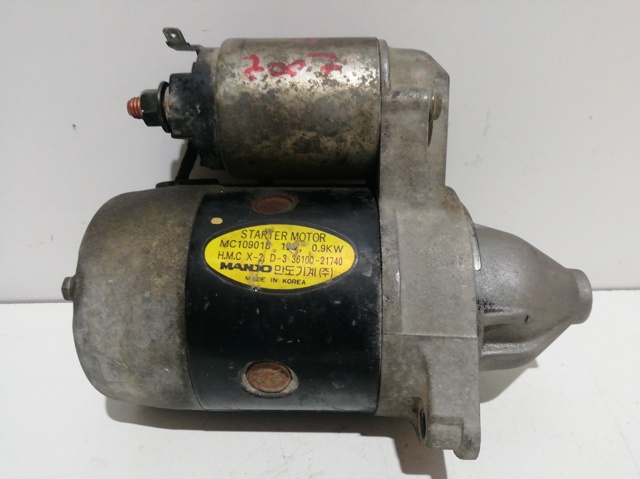 Motor de arranque para hyundai elantra (xd) (2003-2006) 1.6 g4ed MC109018