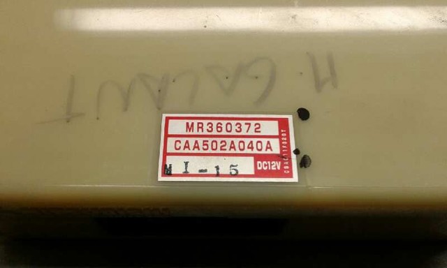 MITSUBISHI MR360372 Блок управления режимами отопления/кондиционирования в наличии Павлоград