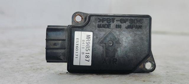 Sensor de fluxo (consumo) de ar, medidor de consumo M.A.F. - (Mass Airflow) MR985187 MITSUBISHI