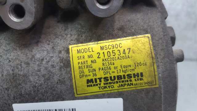 Compressor de aparelho de ar condicionado MSC90C MITSUBISHI